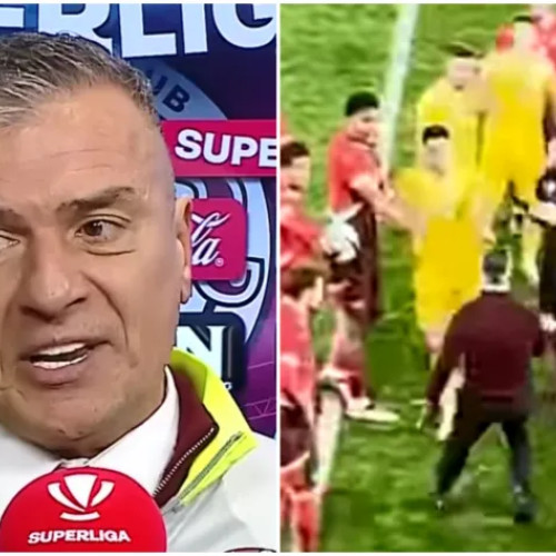 Daniel Pancu, nervos după meciul CFR Cluj - Universitatea