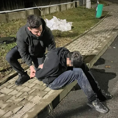 Curajul jandarmului din Cluj-Napoca salvat o situație periculoasă