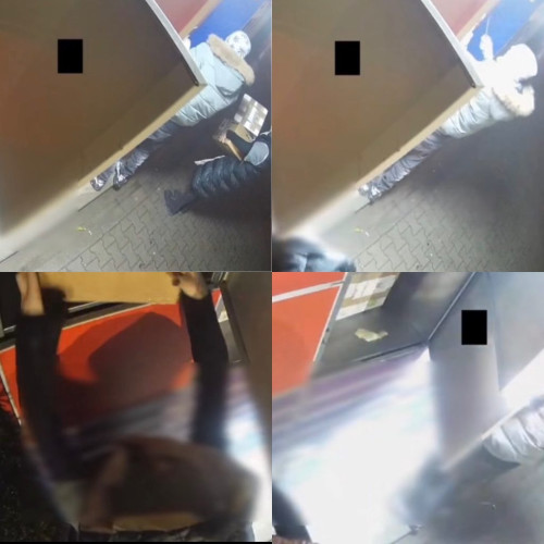 Captura în flagrant a doi hoți la un easybox din Orăștie