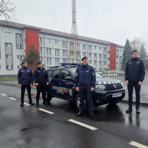 Studenți ai Academiei de Poliție încep stagiu de practică la Jandarmeria Gorj