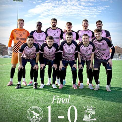 Corvinul Hunedoara învinge CSC Dumbrăvița în primul amical al iernii