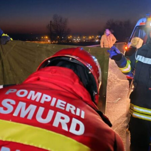 Accident tragic în Deva: O femeie a murit, iar soțul ei este rănit
