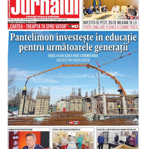 Jurnalul de Ilfov lansează numărul 791