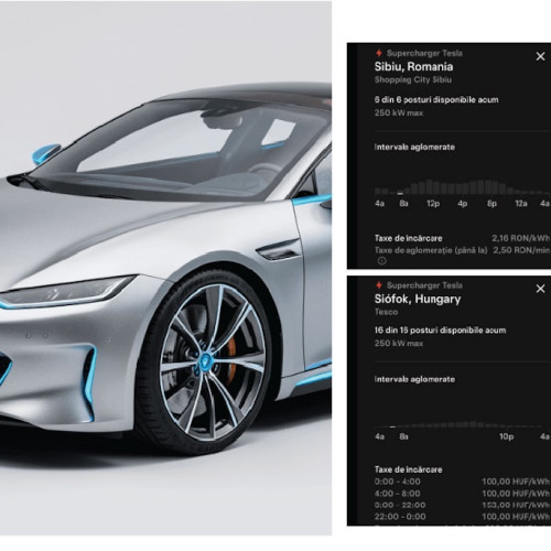 Prețul record al energiei electrice pentru încărcarea mașinilor în Sibiu