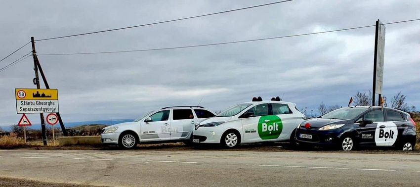 Protest al șoferilor Bolt la nivel național și în Sfântu Gheorghe