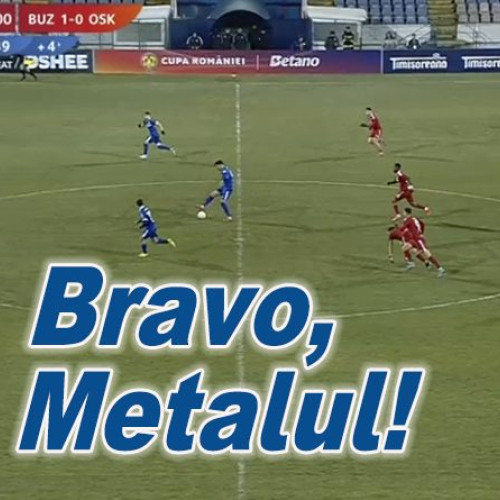 Calificare în sferturile Cupei României. Din nou