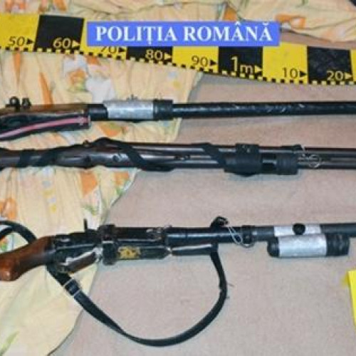 Ofensivă a poliției sălăjene împotriva armelor și substanțelor ilegale