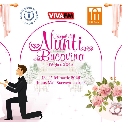 Târgul de Nunți „Bucovina” revine la Iulius Mall Suceava