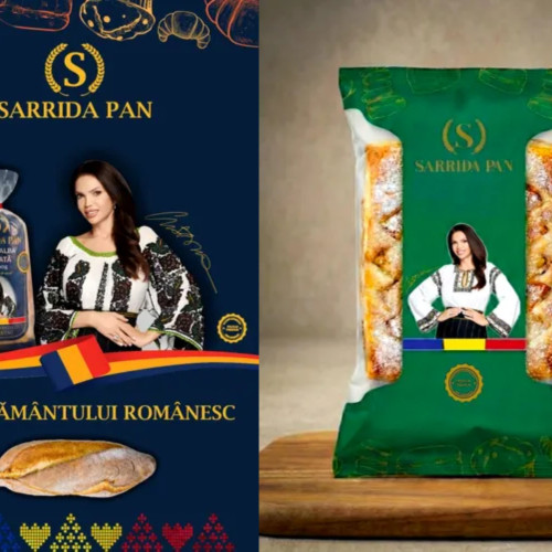 Cristina Spătar devine imaginea produselor de panificație ale soțului ei