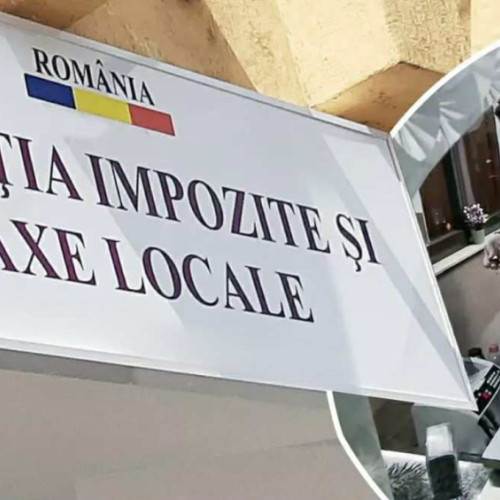 Protest în fața Primăriei Săulești împotriva impozitelor majorate