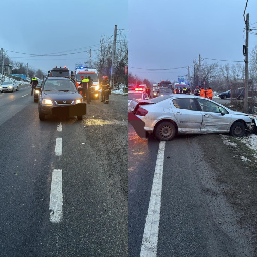 Accident pe DN 6 în Gura Văii: o persoană rănită