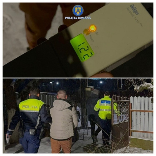 Accident rutier în Săbăoani: șofer fără permis și sub influența alcoolului