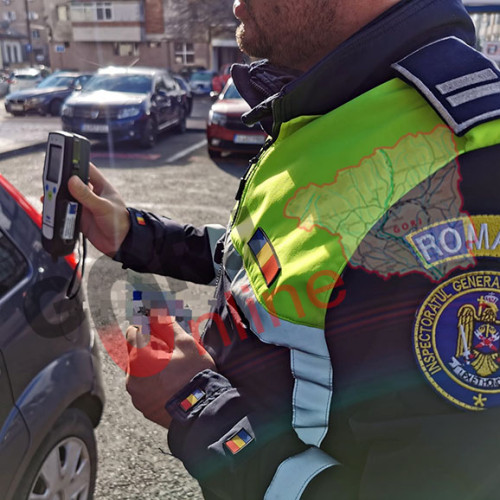Poliția Gorj desfășoară acțiuni împotriva conducerii sub influența alcoolului