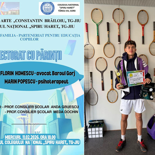 David Bălan, tânărul tenisman din Gorj, câștigă un nou trofeu la Timișoara