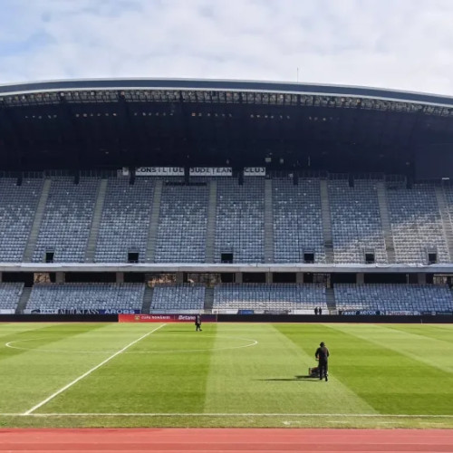 Cluj Arena, gata pentru meciul Universitatea Cluj - Oțelul Galați