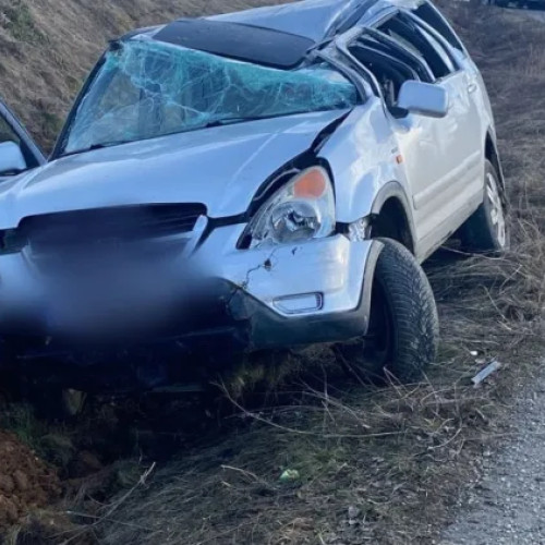 Accident rutier în Cacova Ierii: un bărbat de 70 de ani rănit