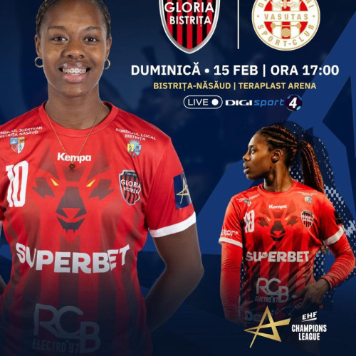 Liga Campionilor: Gloria – Debrecen la TeraPlast Arena, meci pentru locul 4