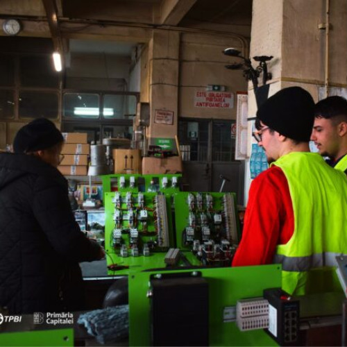 STB demarează un nou stagiu de pregătire practică pentru elevii tehnologic dual