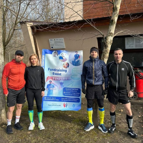 Polițiștii din Vrancea se implică într-un ultramaraton caritabil pentru Emil Bratu
