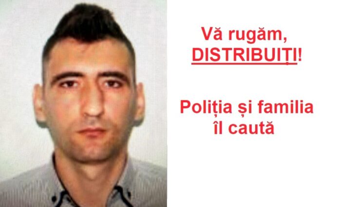 Polițiștii din Râmnicu Vâlcea caută un bărbat dispărut