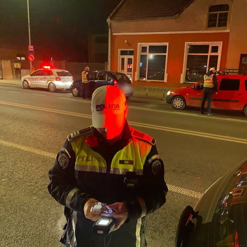 Acțiune a poliției din Alba pentru depistarea șoferilor băuți