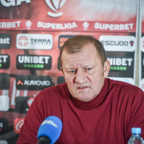 Dorinel Munteanu contestă deciziile arbitrului după înfrângerea cu CFR Cluj