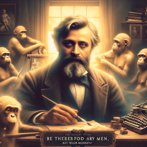 Citatul Zilei: "Fii dar oameni, dar nu biete maimuțe!"