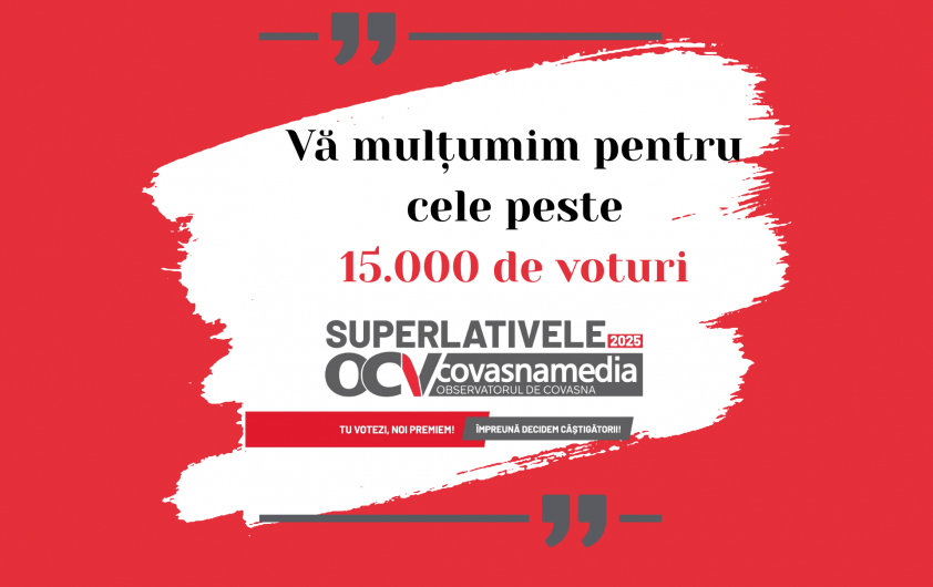 Mobilizarea covăsnenilor pentru Superlativele OCV 2025 a fost impresionantă