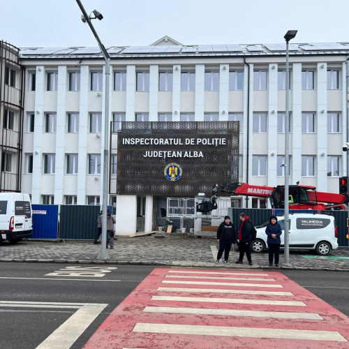 Finalizarea reabilitării sediului IPJ Alba atinge un nou prag