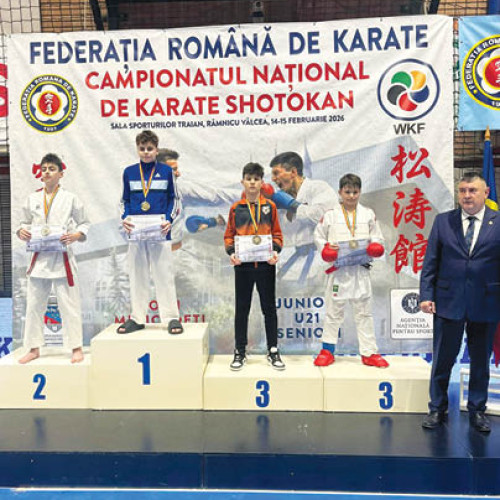 Peste 600 de sportivi au participat la Campionatul Național de Karate în Râmnicu Vâlcea