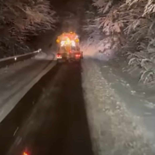 Intervenții pe drumurile naționale din județele Bistrița-Năsăud și Alba