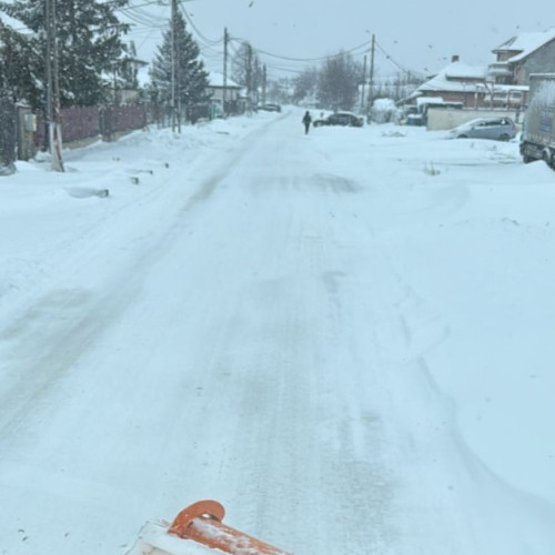 Circulația pe anumite drumuri județene este temporar închisă din cauza viscolului