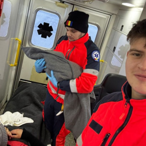 O femeie din Ruginești a născut acasă din cauza vremii nefavorabile