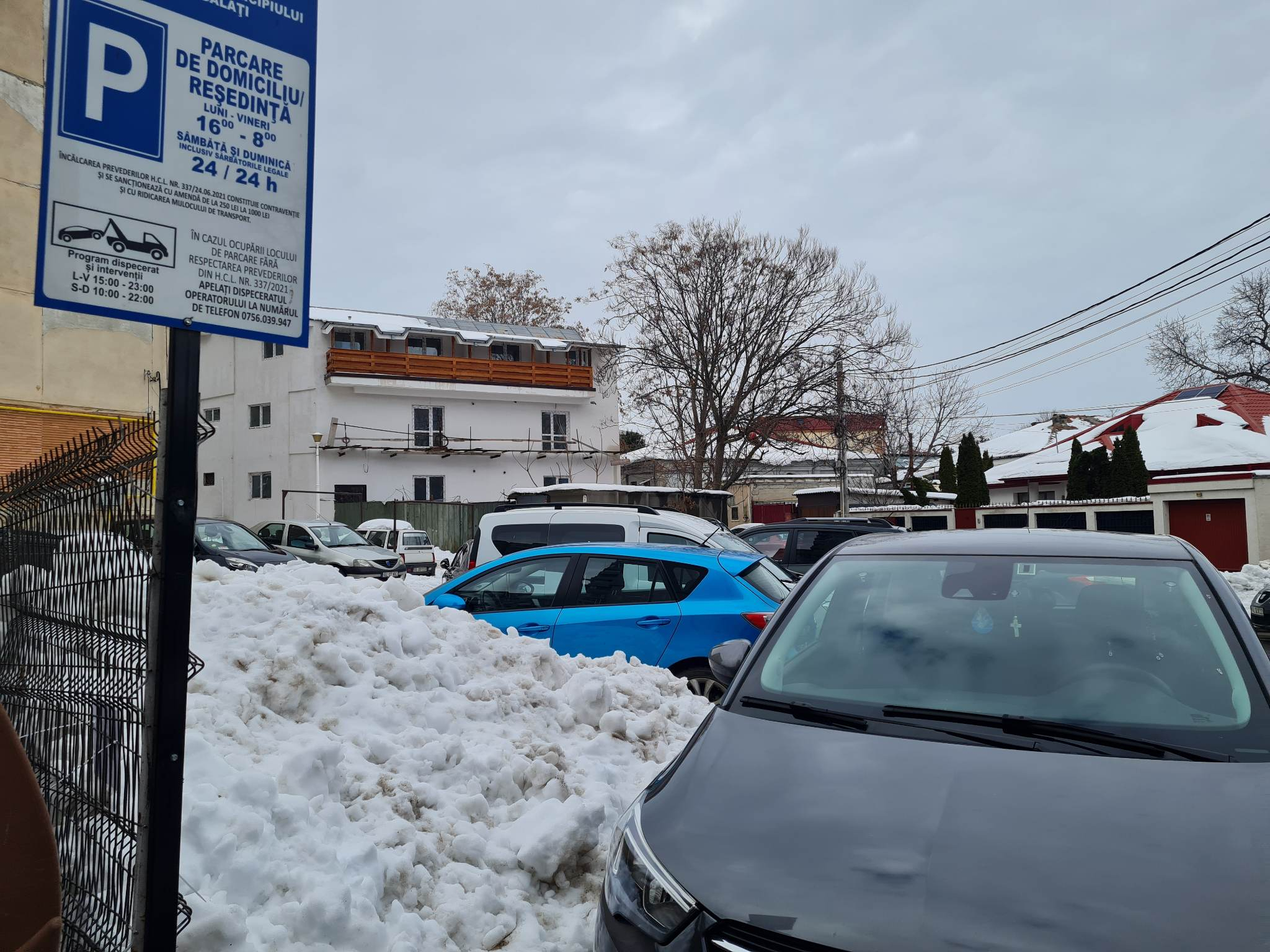 Licitație pentru locuri de parcare în Galați pe 20 februarie 2026