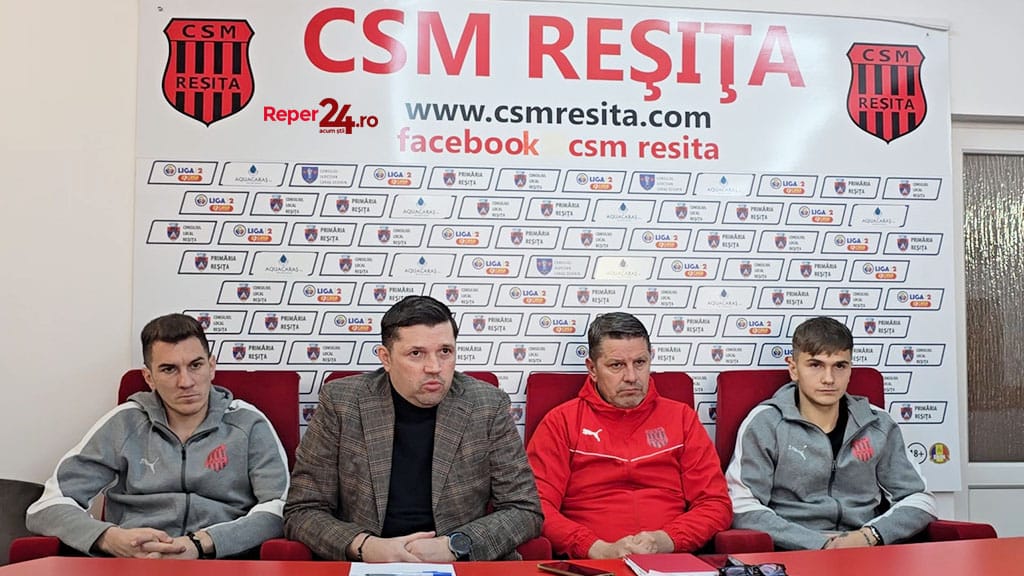 CSM Reșița, pregătită pentru un meci decisiv cu Chindia Târgoviște