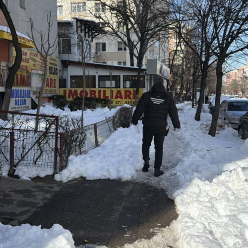 Poliția Locală Sector 2 asigură siguranța circulației în contextul ninsorilor