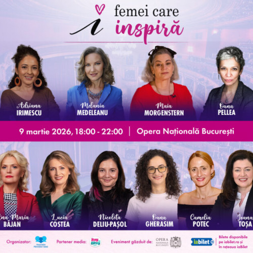 Conferința „Femei care inspiră” revine cu ocazia celei de-a VII-a ediții