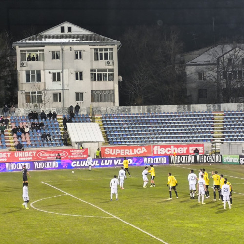 FC Botoșani pierde pe teren propriu în fața Universității Cluj