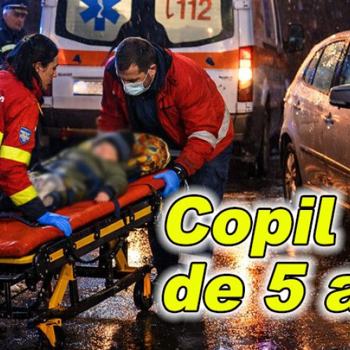 Accident grav la Sărata Monteoru: un copil de 5 ani a fost lovit de mașină