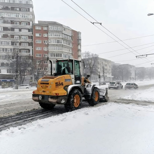Ninsorile recente generează controverse în rândul gălățenilor privind deszăpezirea