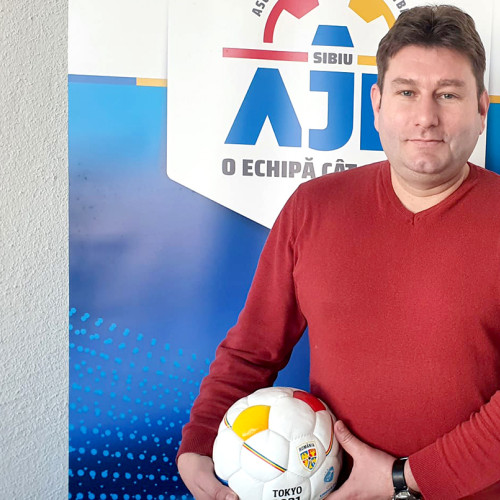 Aprecierea lui Răzvan Burleanu pentru activitatea AJF Sibiu