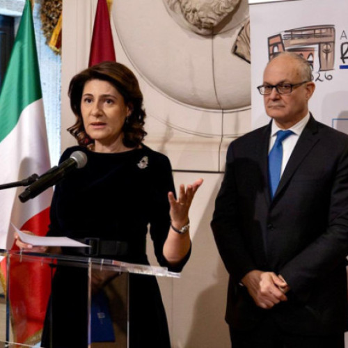 Gabriela Dancău primește Medalia Camerei Deputaților Italiene