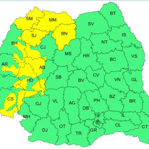 ANM avertizează: vreme extremă în toată țara până pe 25 februarie