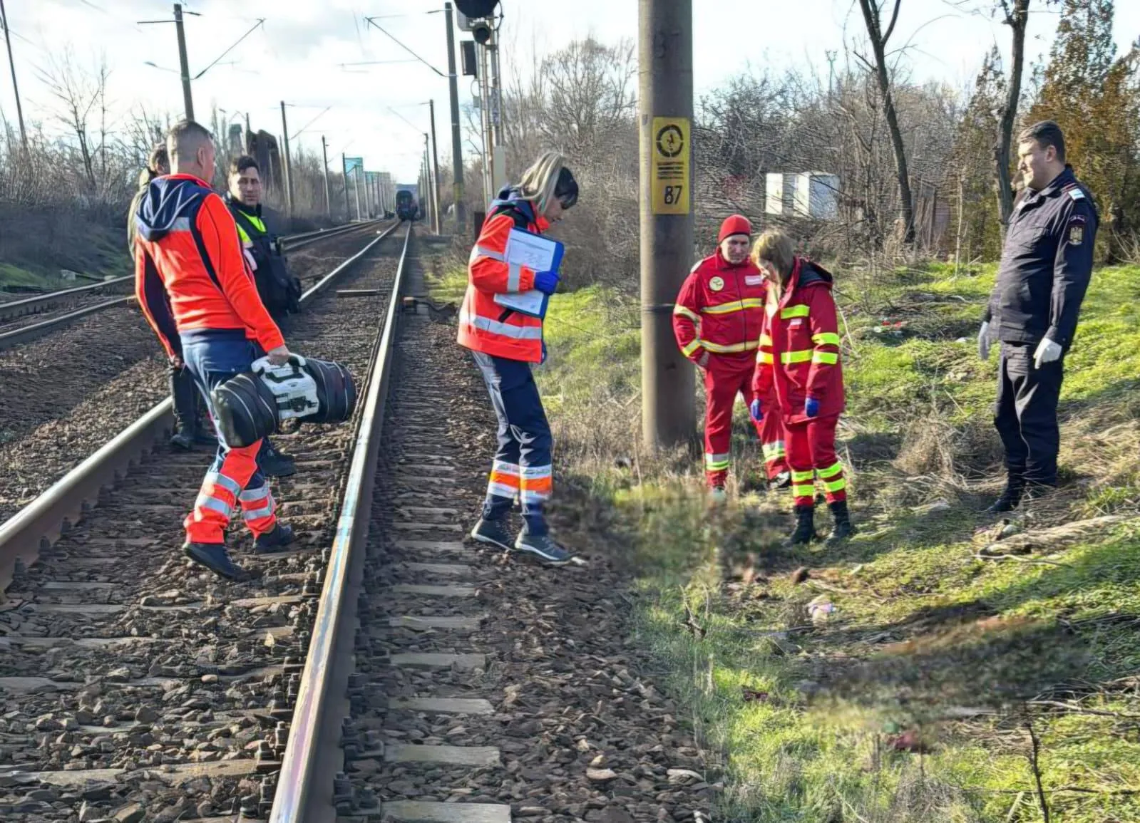 Accident feroviar la Craiova: Poliția deschide dosar penal