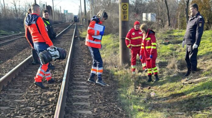 Accident feroviar la Halta Craiova-Triaj: o persoană rănită
