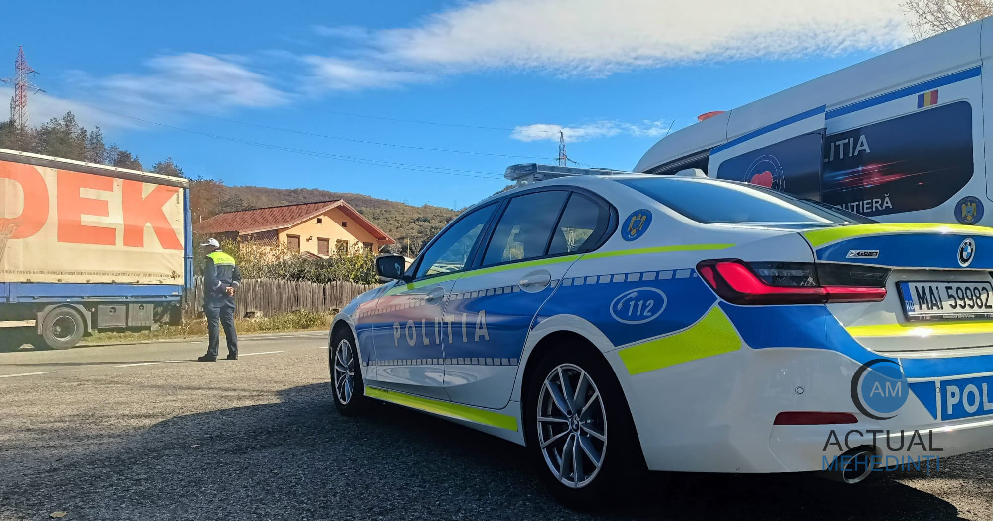 Motociclist urmărit după ignorarea semnalului polițiștilor în Gruia