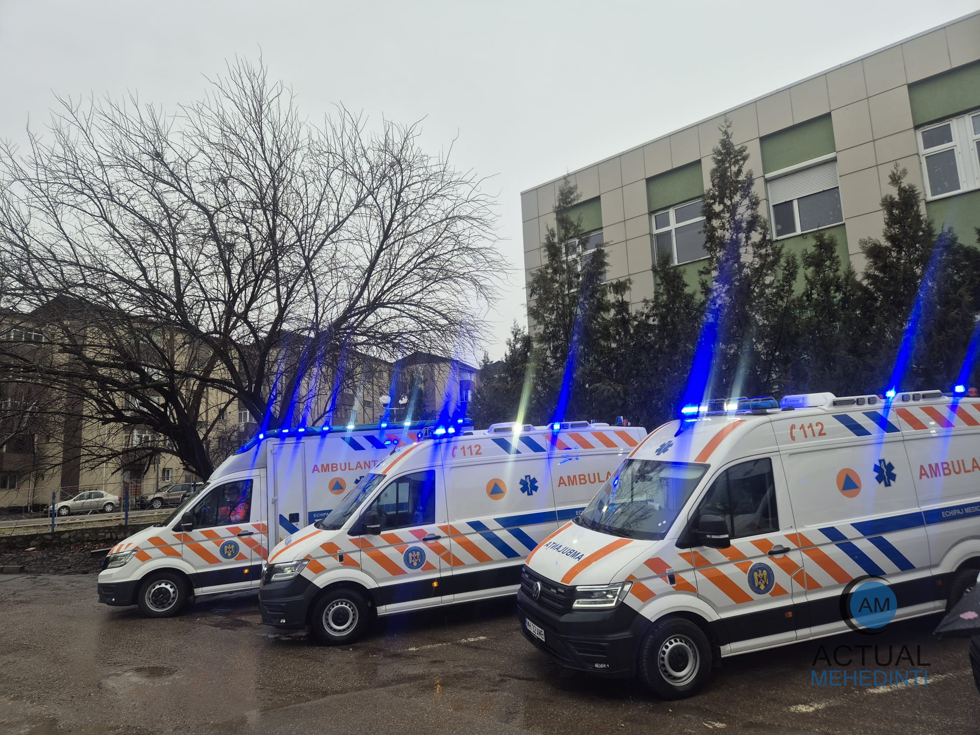 Serviciul de Ambulanță din Mehedinți își modernizează flota cu fonduri europene