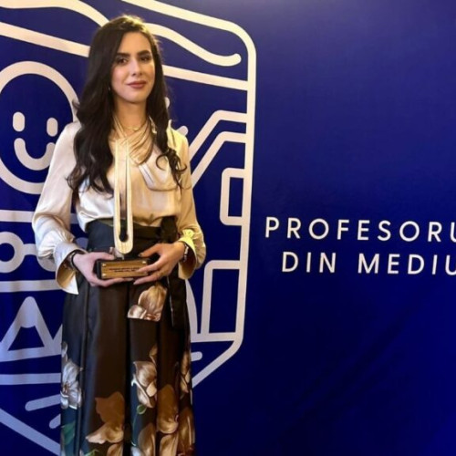 Ana-Maria Hanganu, premiată ca profesor debutant din mediul rural 2026