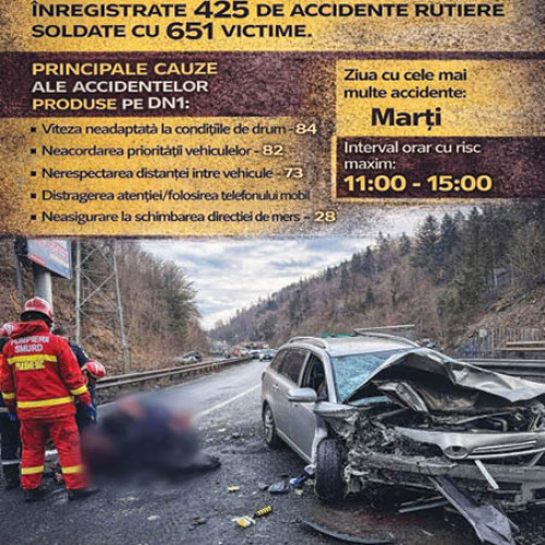 Razie rutieră de amploare în Prahova