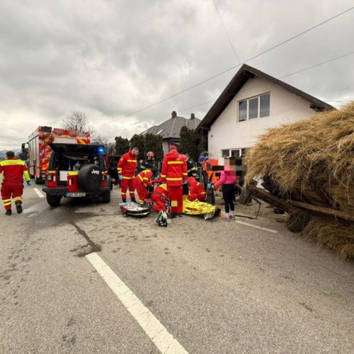 Pompierii din Prundu Bârgăului, intervenție rapidă în caz de urgență